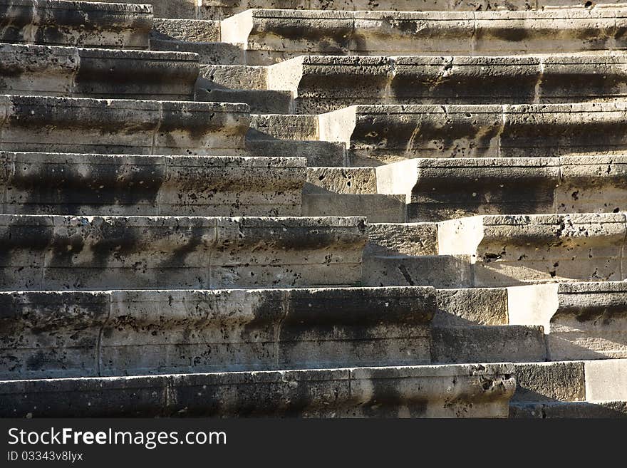 Arena of the Colosseum as a geometric philosophy of life. Arena of the Colosseum as a geometric philosophy of life