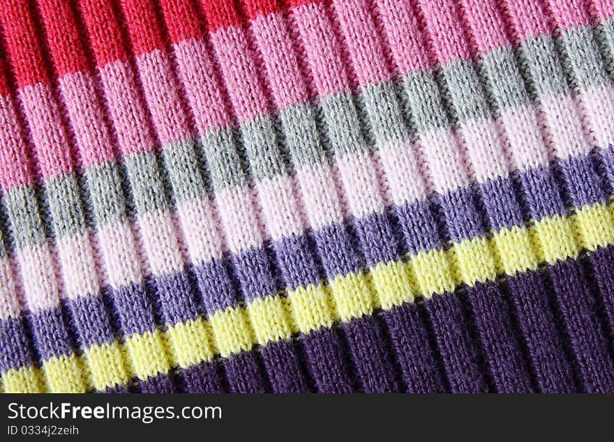 Multicolored woolen soft texture as background