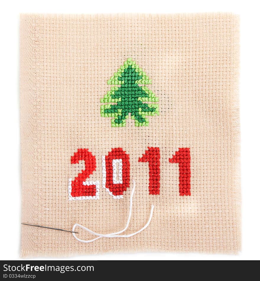 Embroidered Spruce