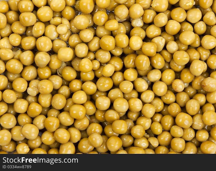 Background of peas