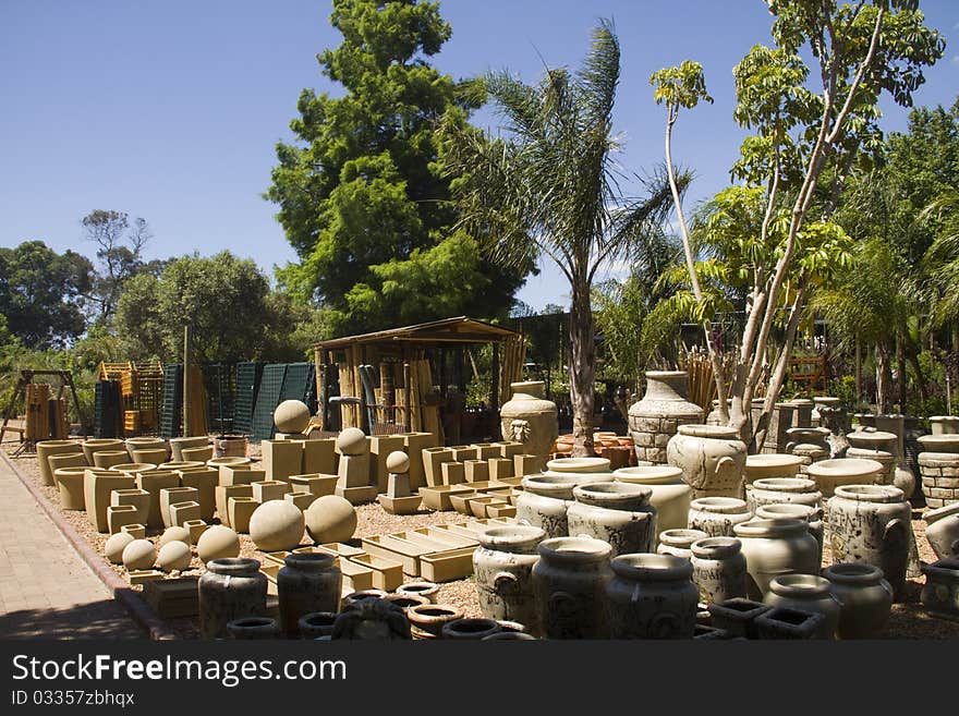 Nursery Garden Clay Plant Pots