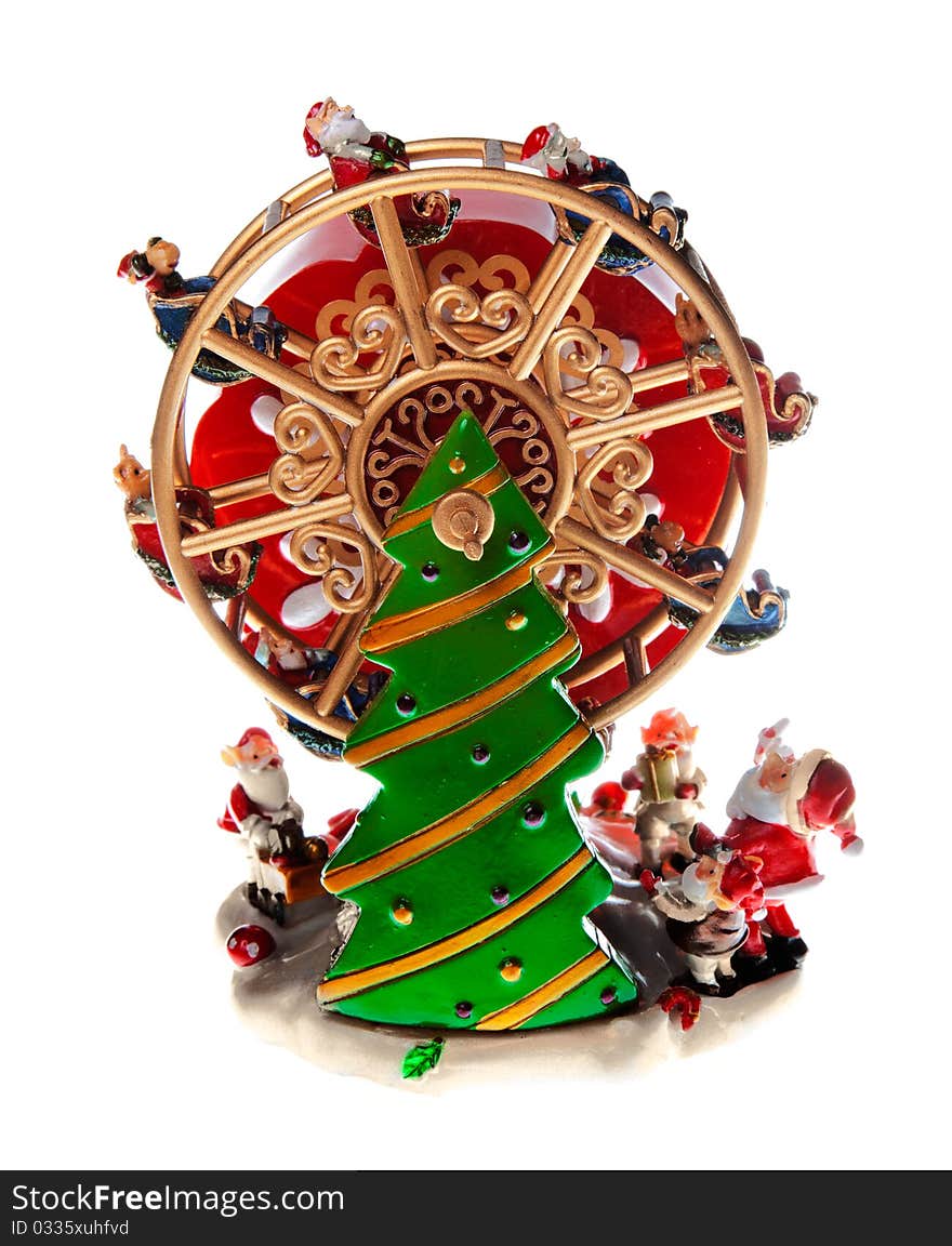 Christmas carousel toy