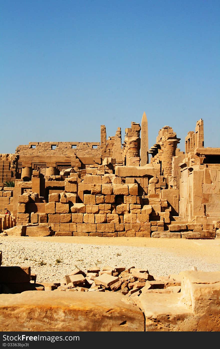 Old ruins of egypt