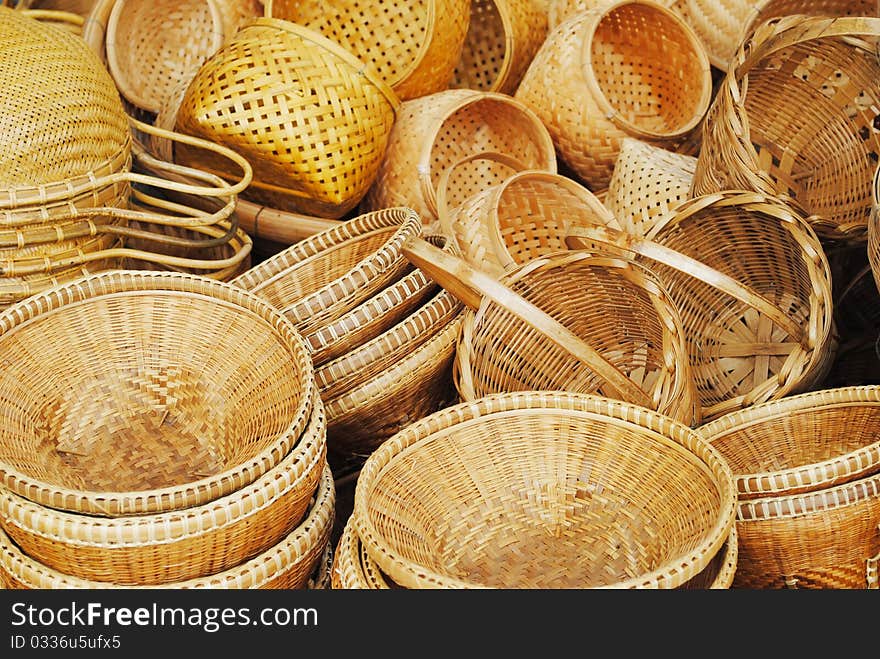 The variety type of the wicker basket