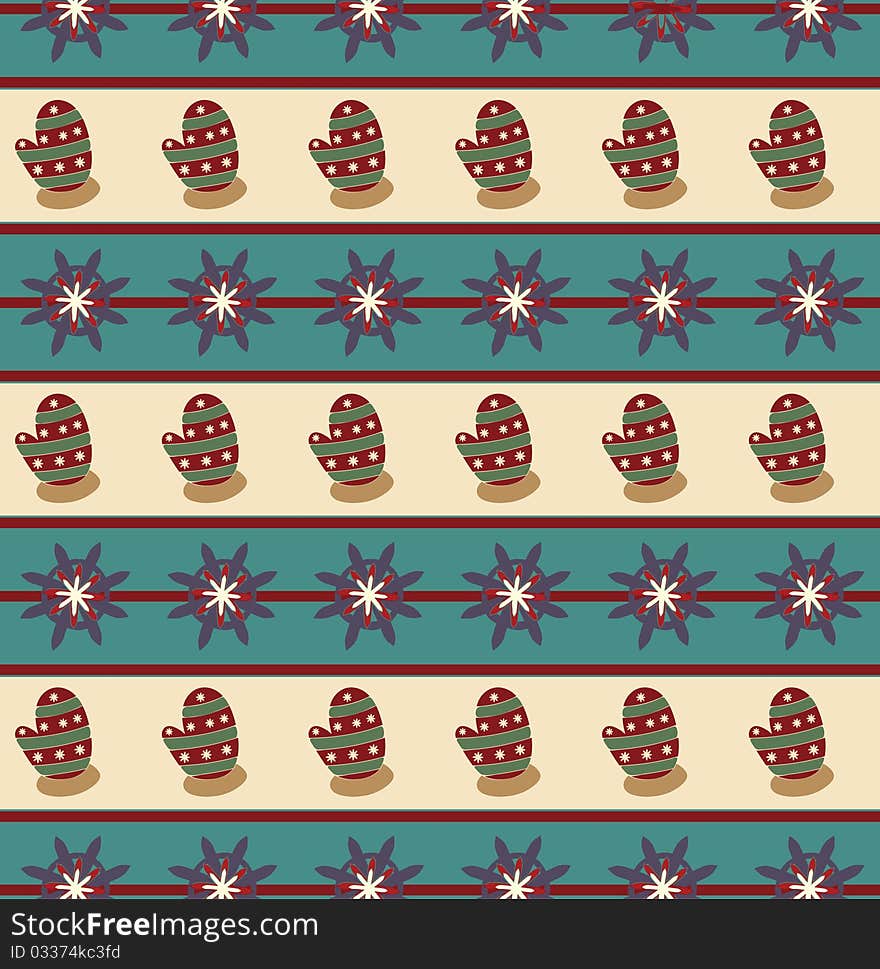 Seamless wallpaper pattern