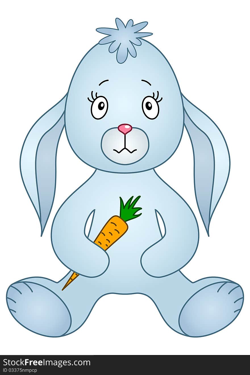 Rabbit With Carrot