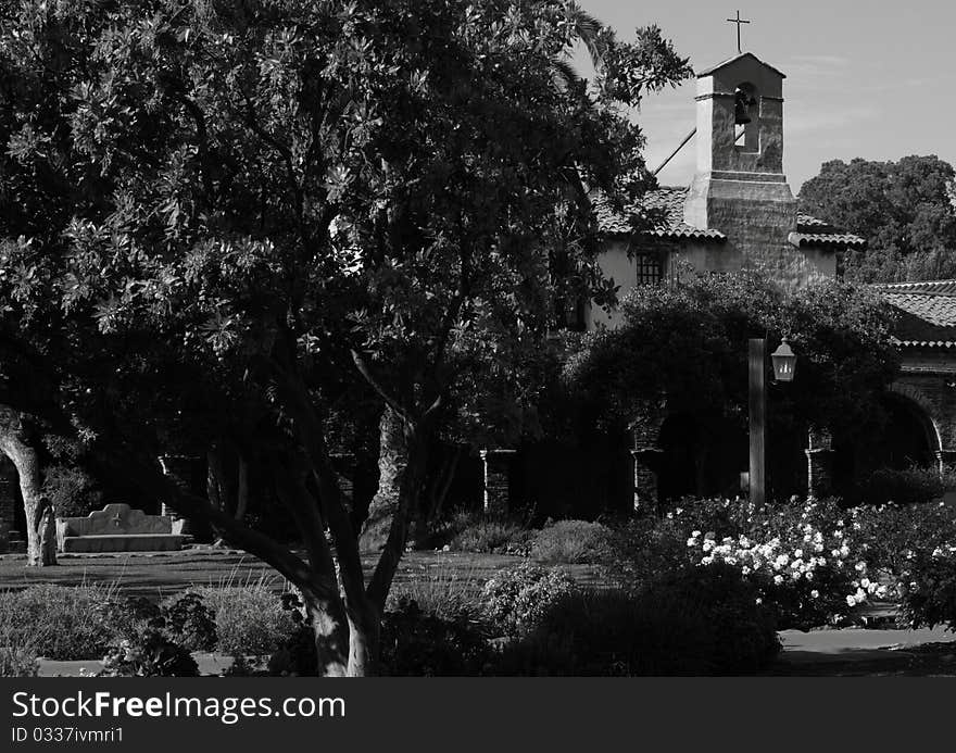 Garden Chapel at the San Juan Capistrano Mission. Garden Chapel at the San Juan Capistrano Mission