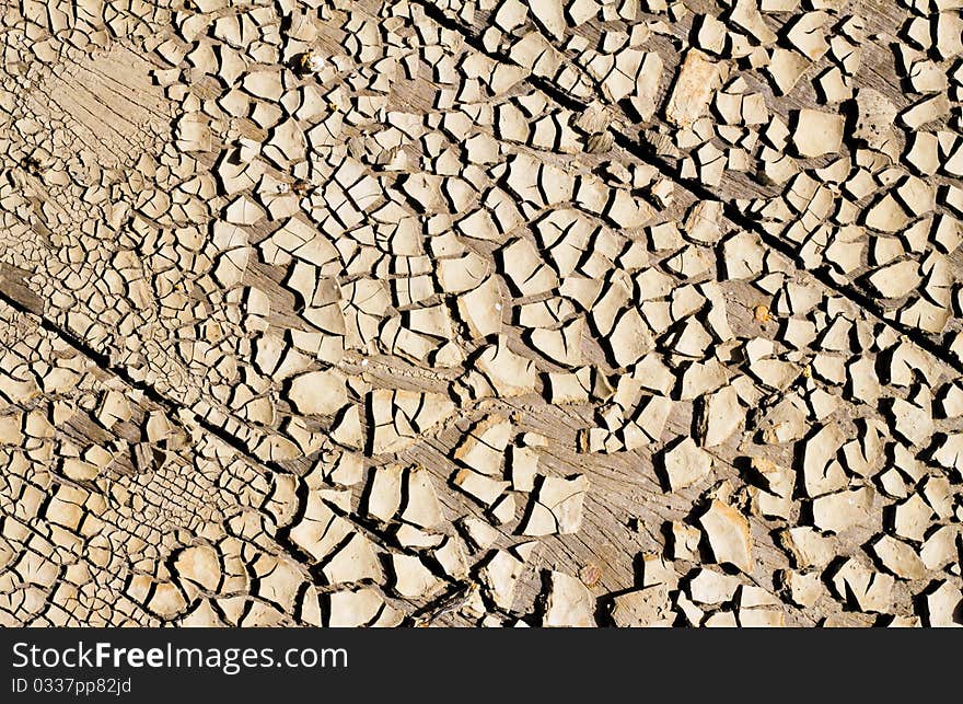 Land dry after flooding time is gone, Thailand