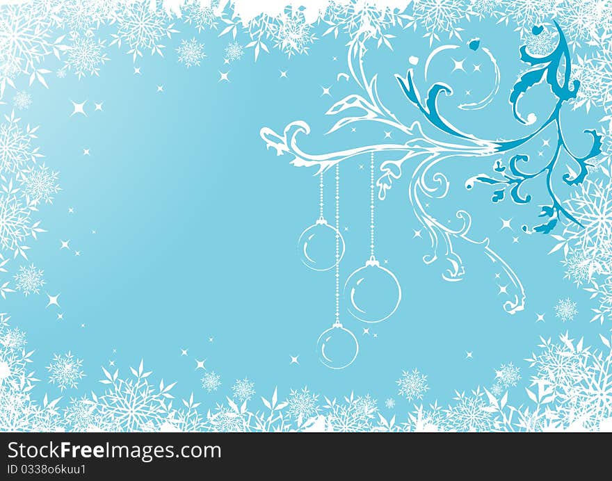 Abstract Christmas Background