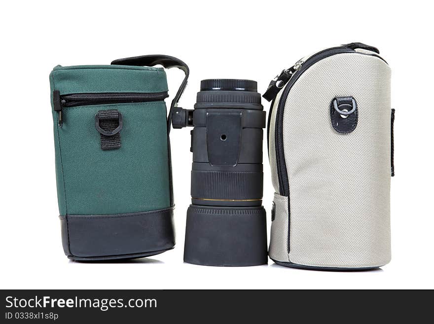 Lens and bags