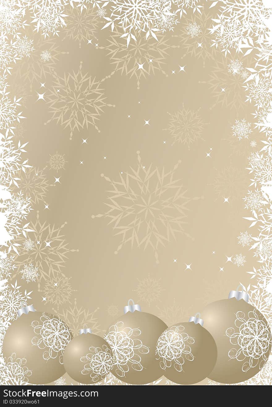 Abstract Christmas background, vector illustration