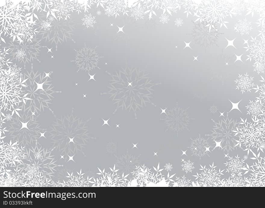 Abstract Christmas background, vector illustration