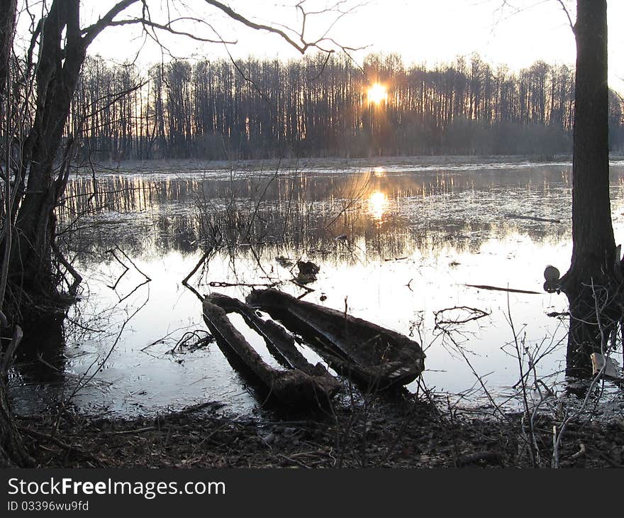 Dawning On River