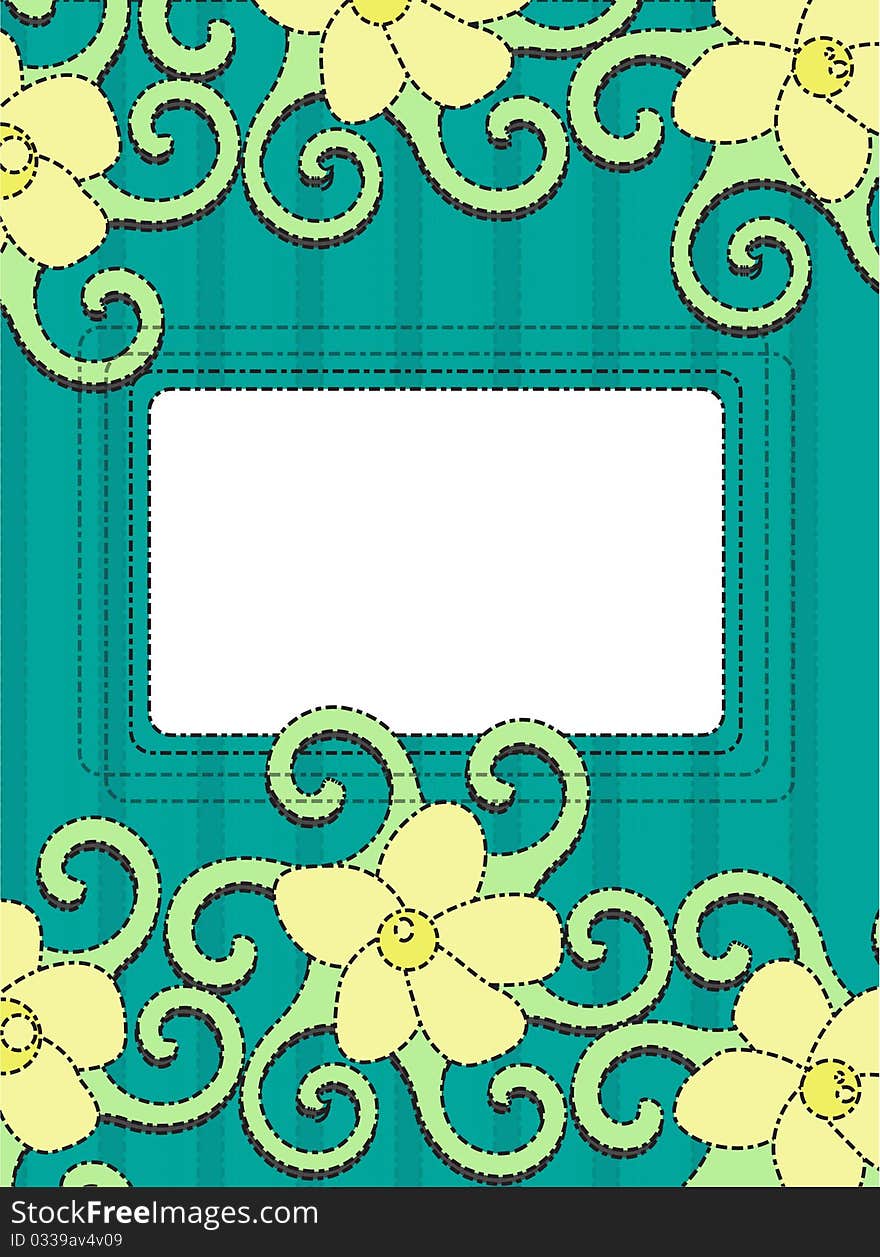 Floral Frame