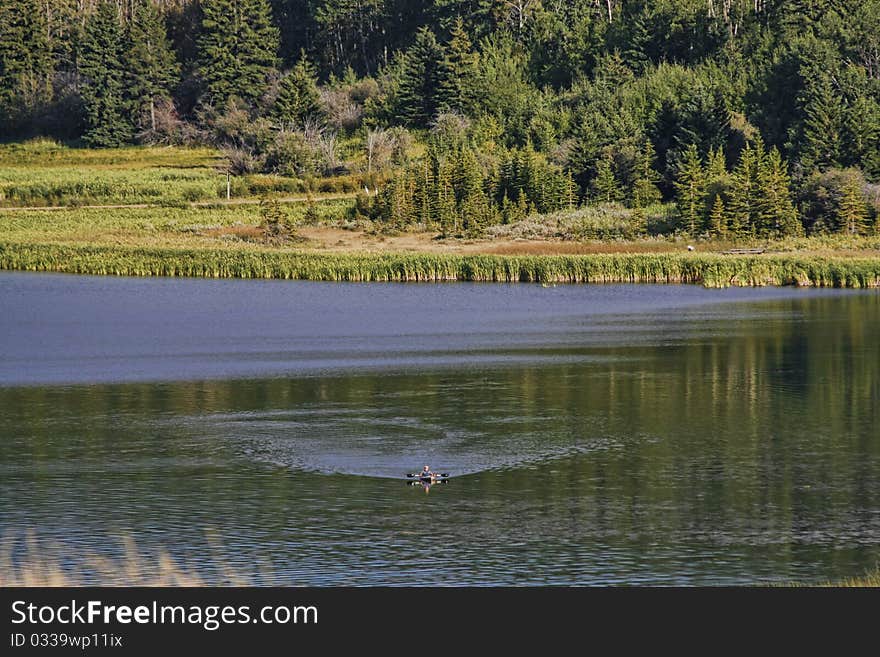 Kayak on the Lake