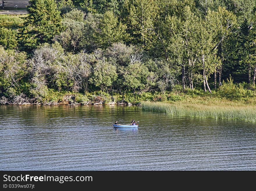 Boat On The Lake