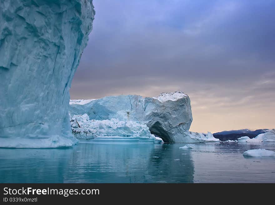 Icy coasts