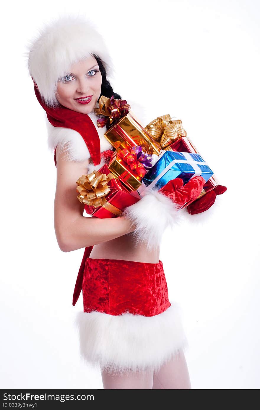 Santa Claus girl