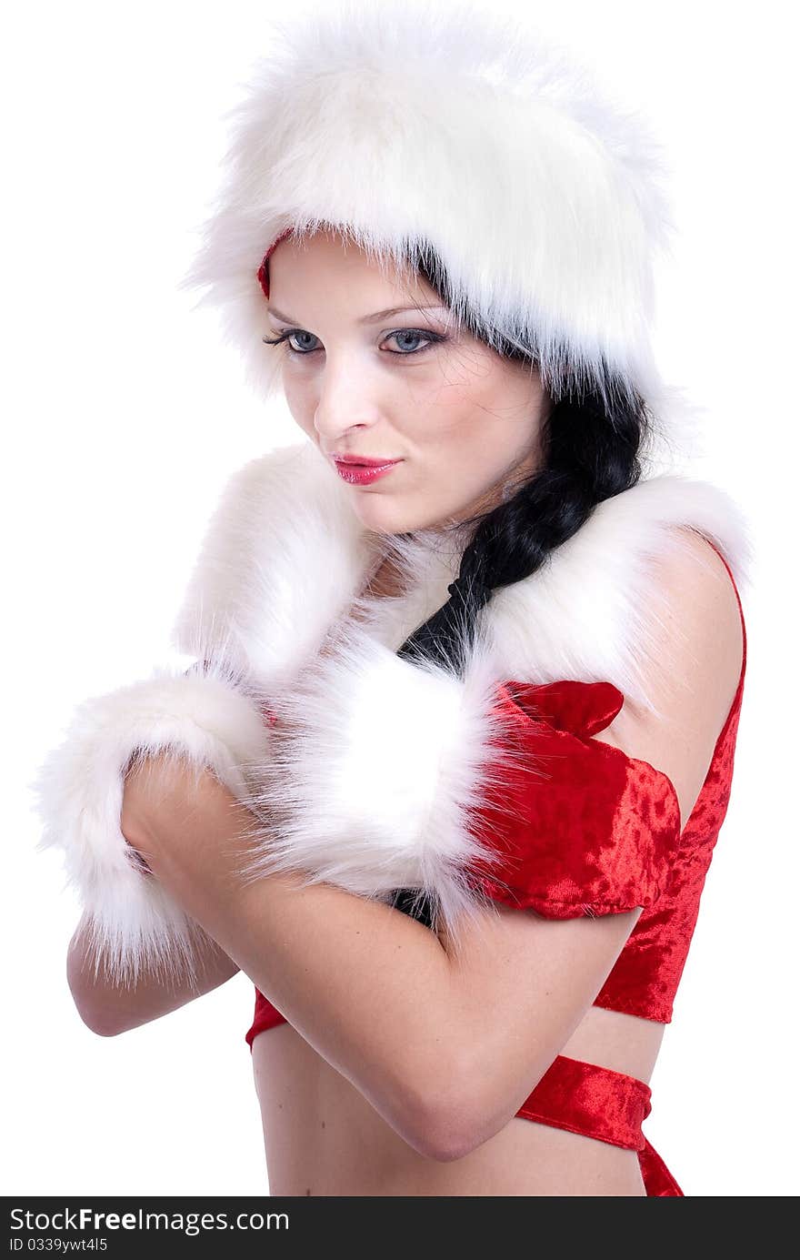 Santa Claus girl