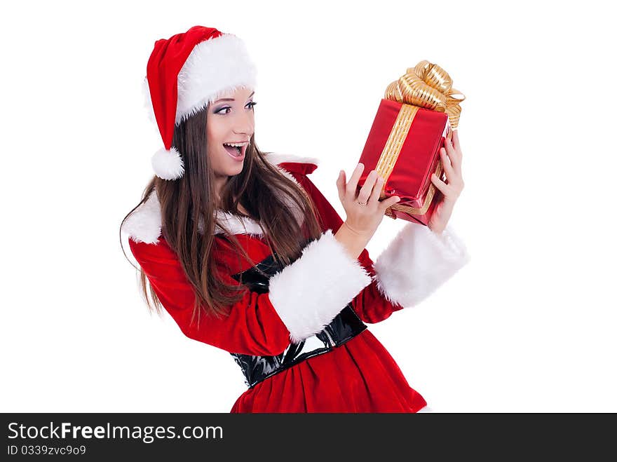 Santa Claus girl