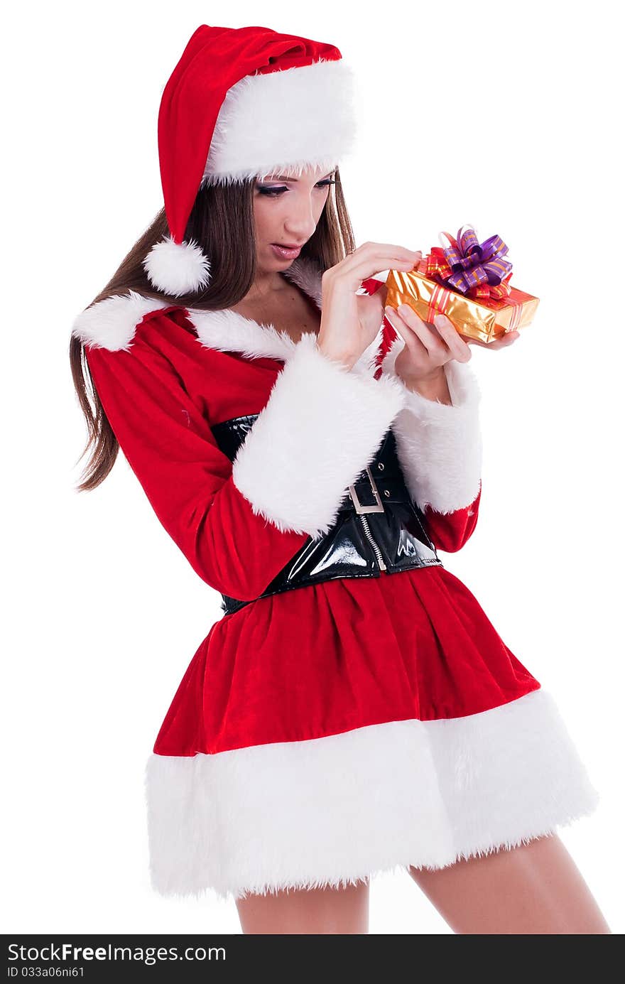 Santa Claus girl