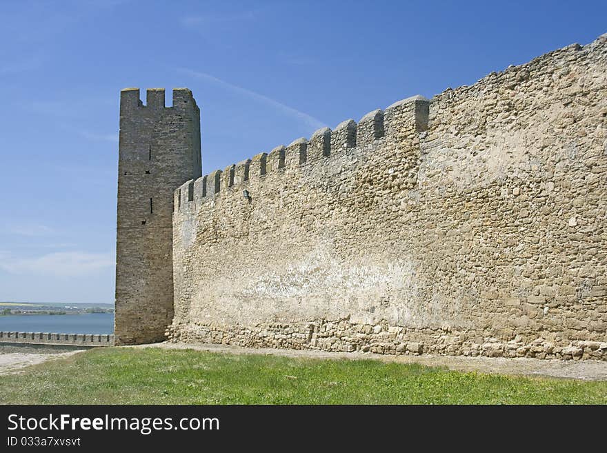 Akkerman fortress in Ukraine