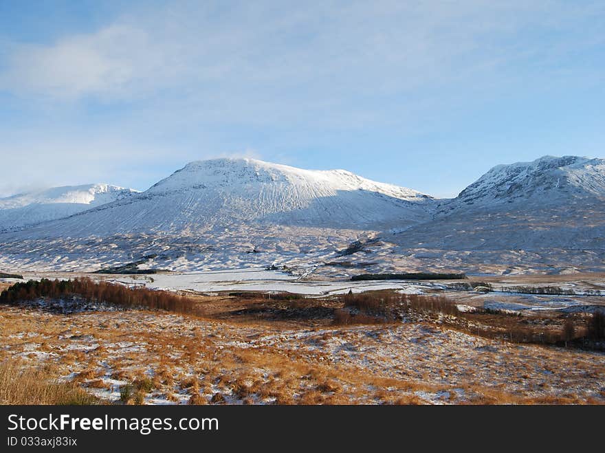 Winter At Rannoch Moor