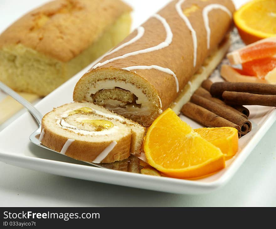 Fresh Baked Cake