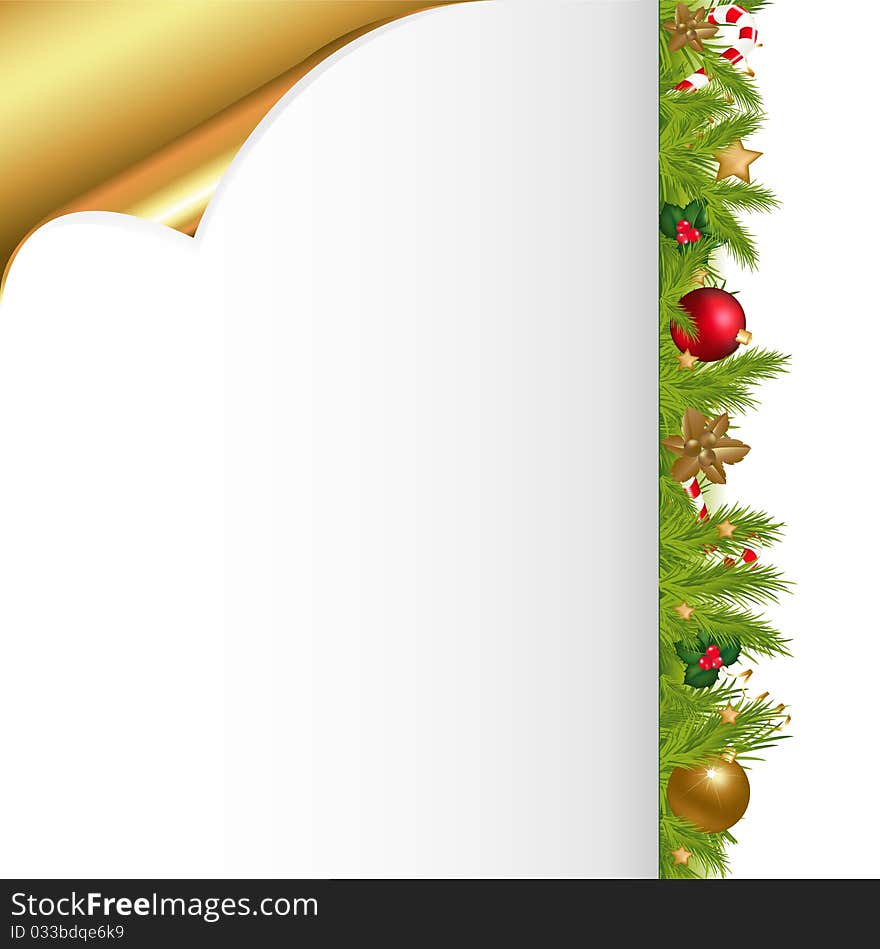 Christmas Background. Vector