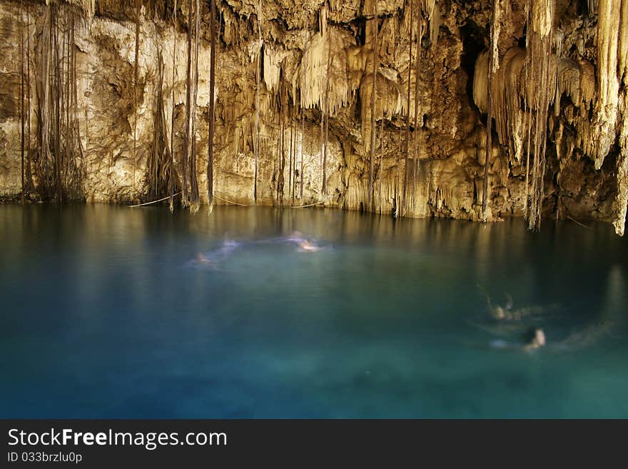 Cenote Near CHICHEN ITZA