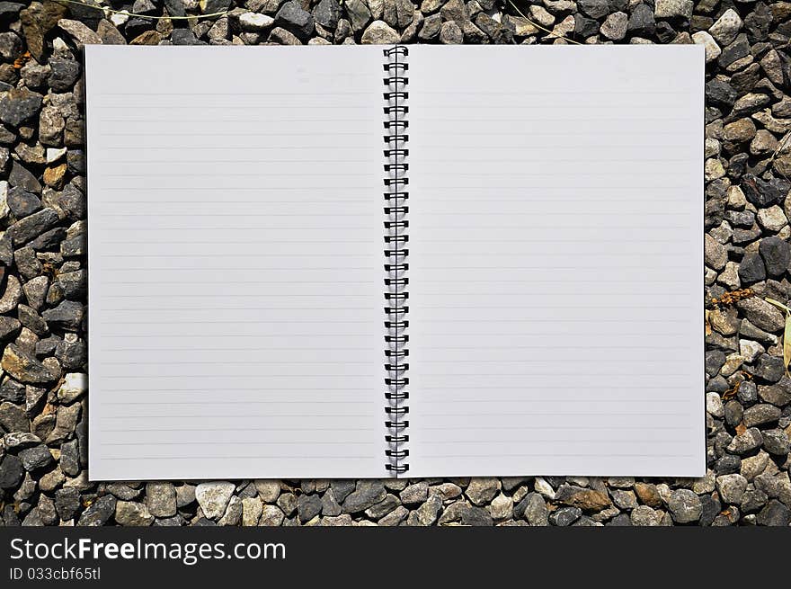 Empty notebook