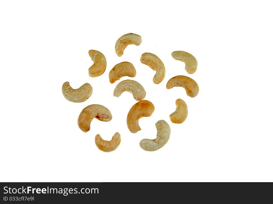 Dried cashew nut