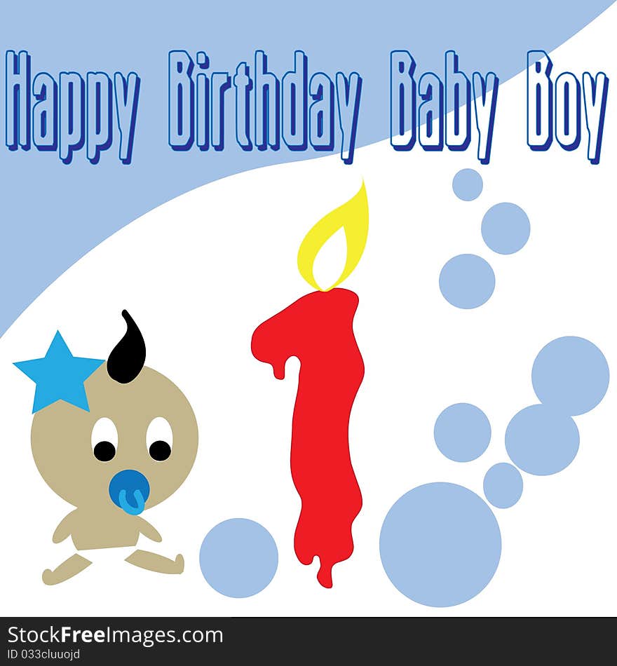 Cute baby boy first birthday blue wallpaper. Cute baby boy first birthday blue wallpaper