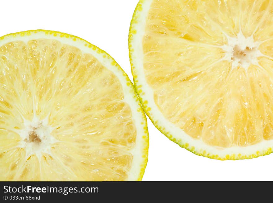 Orange isolated on white background