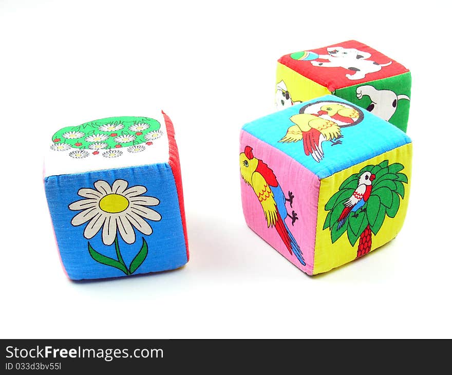 Colorful Wooden Toy Blocks