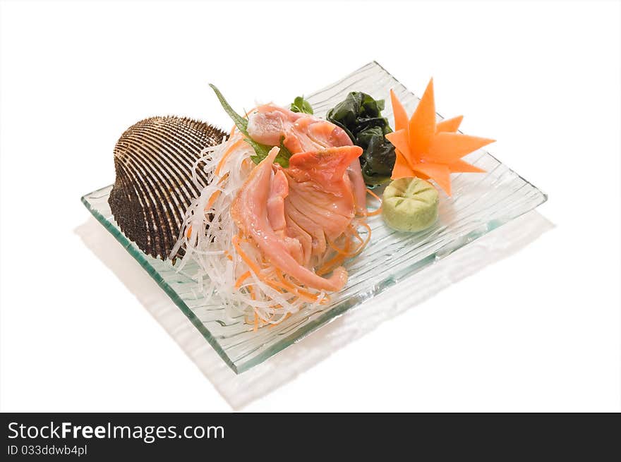 Aka-Gai Sashimi