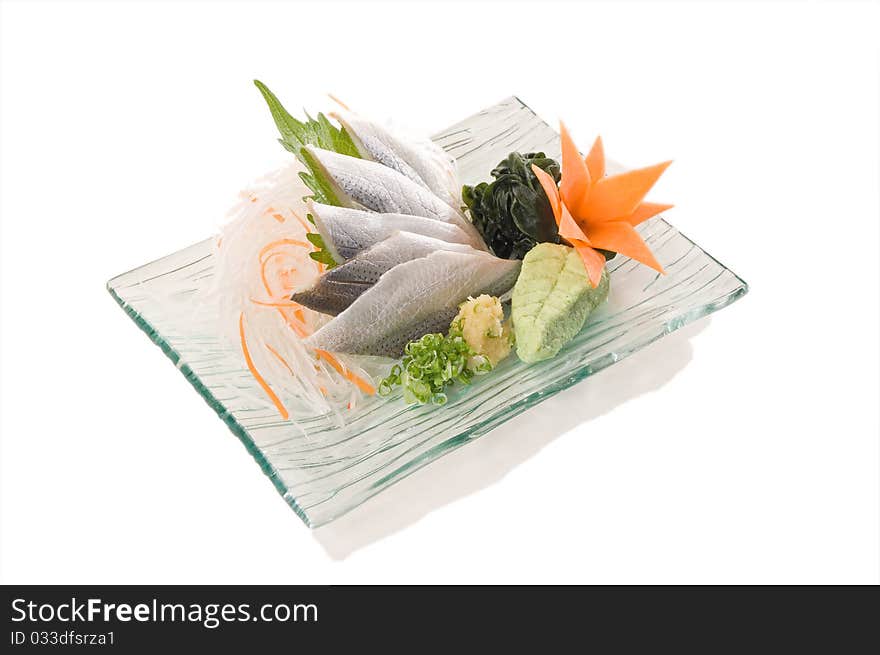 Shrime Saba Sashimi 5pcs. (Mackerel)