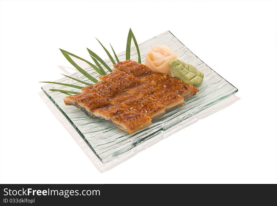 Delicious Unagi Sashimi 3pcs. (Eel)