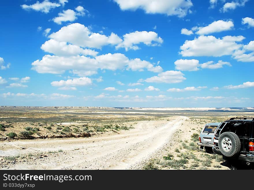 Road Trip In The Steppe Of Mangistau