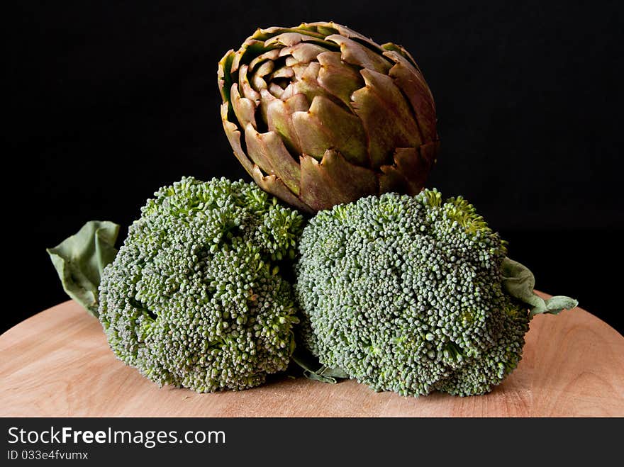 Broccoli and Artichoke