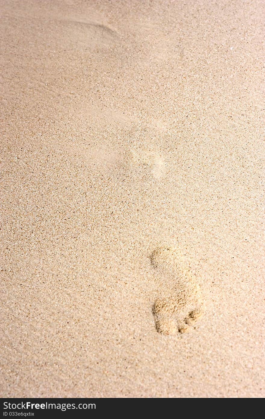 Foot In The Sand