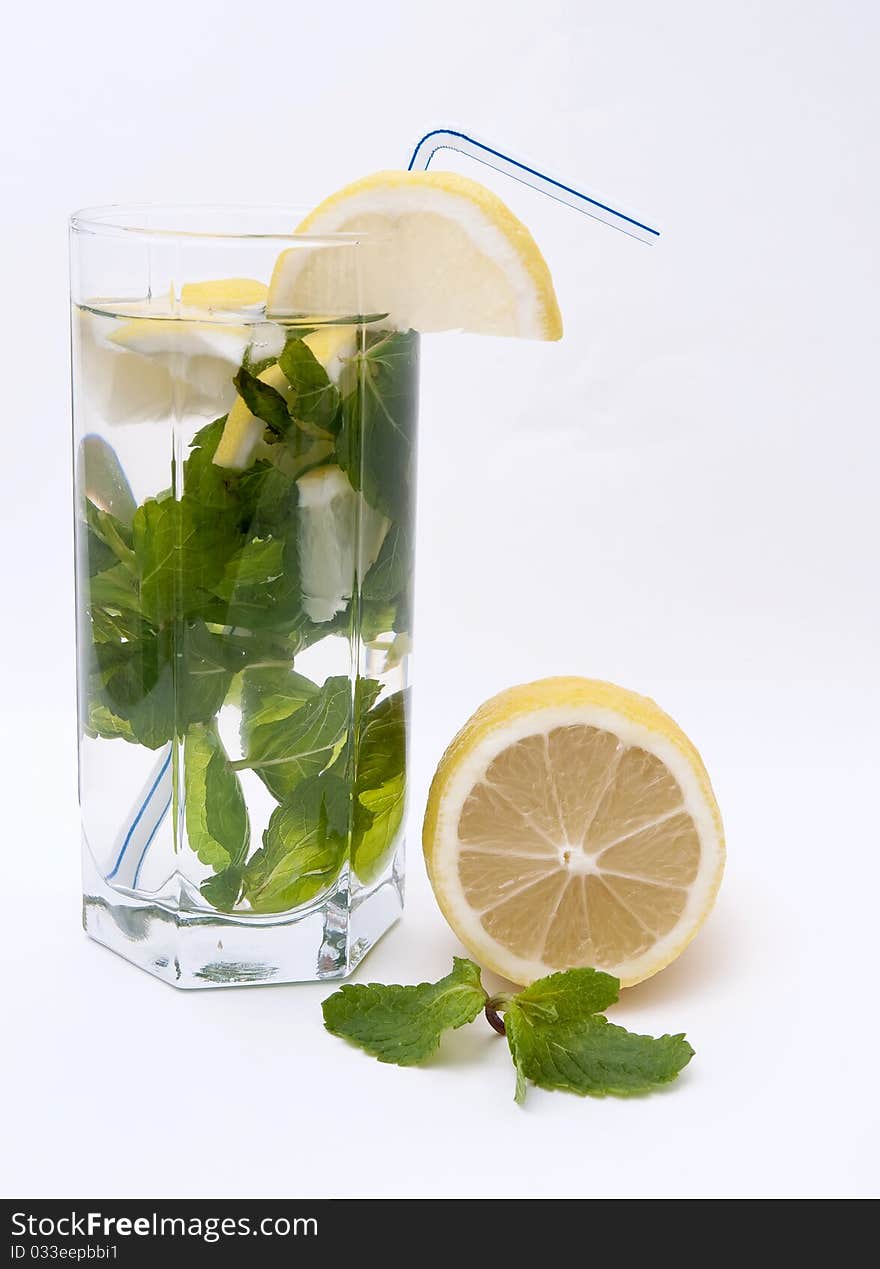 Tonic With Mint And Lemon