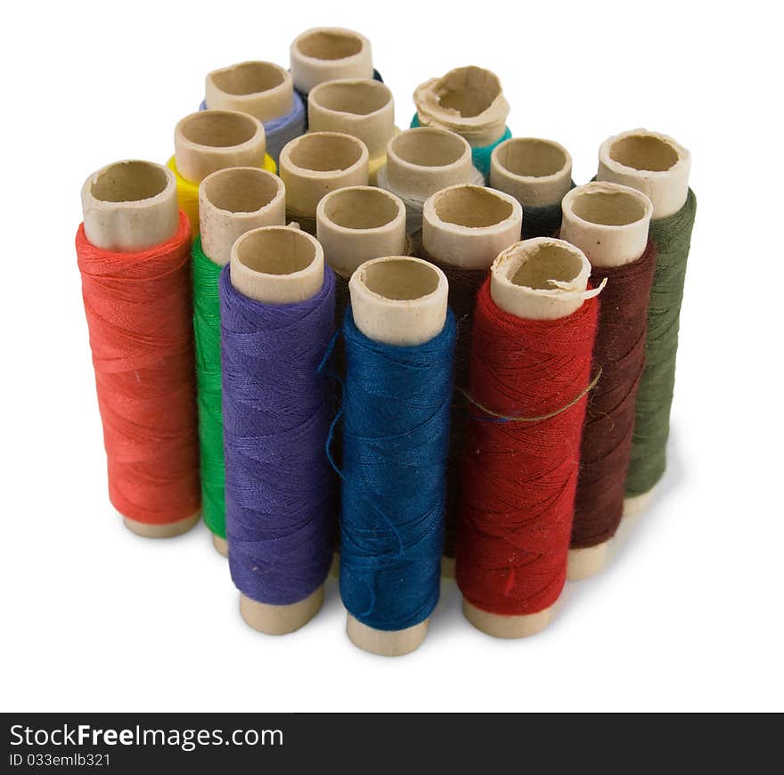 Group Of Spool Of Thread