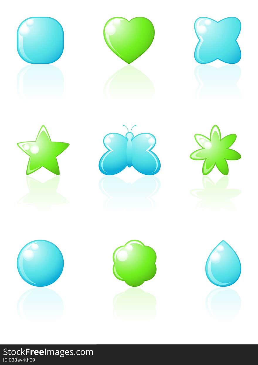 Nature Icon Set.