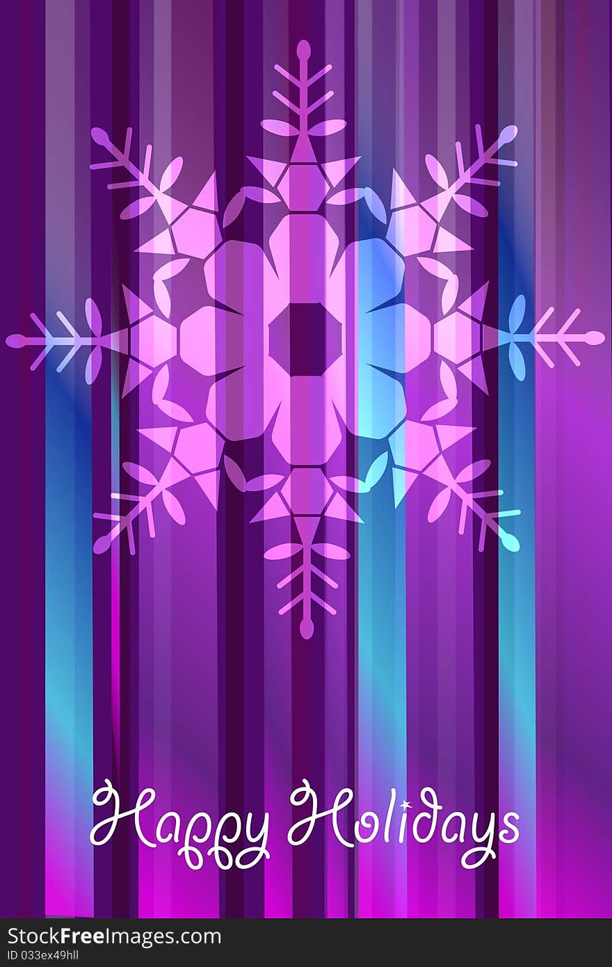 Christmas vector snowflakes