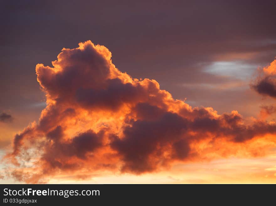 Orange Cloud