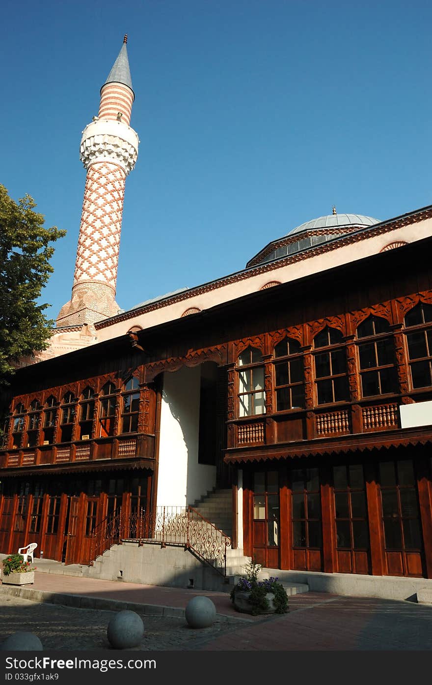 Djumaya Mosque Or Ulu Mosque In Plovdiv,Bulgaria