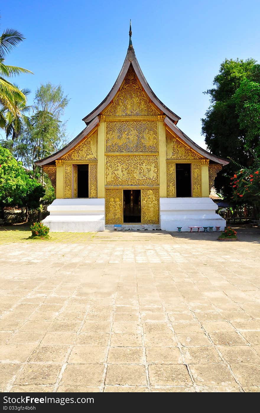 Temple at Laos