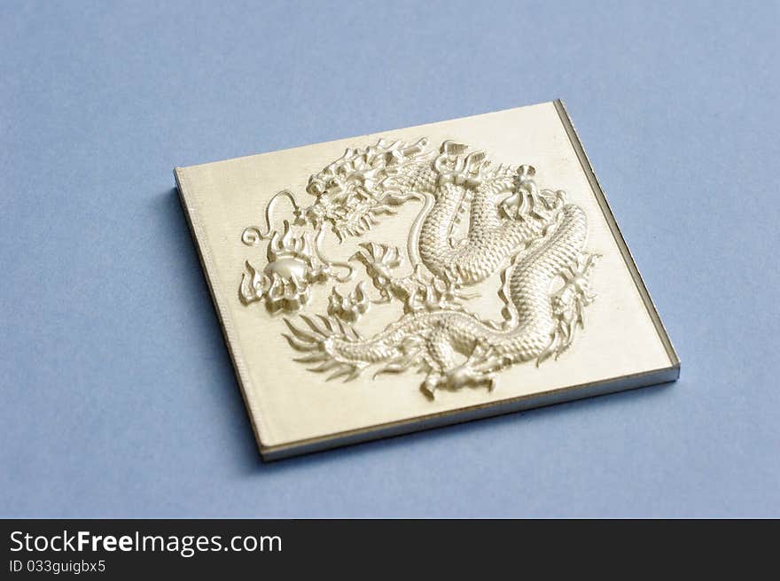 Engraving dragon