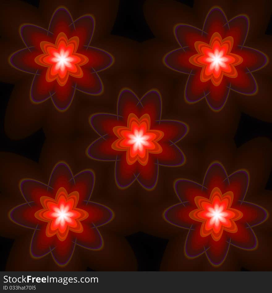 Red flowers